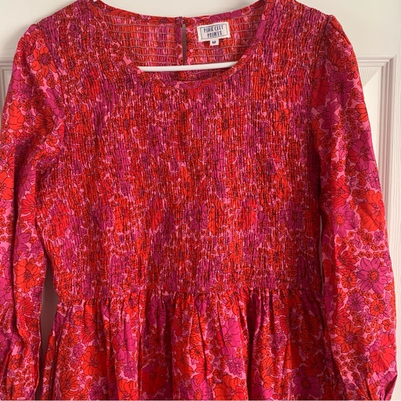 NWOT Tuckernuck Vintage Poppy Isabel Pink City Prints Dress Size Medium - Picture 3 of 5